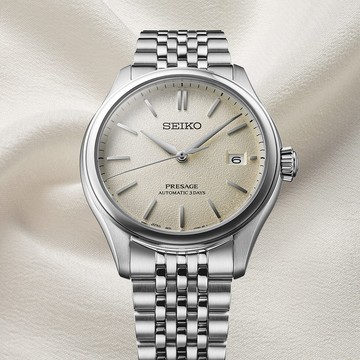 SEIKO 精工 Presage 經典 機械錶 手錶 指針錶 奶油色-40.2mm SPB463J1/6R55-00H0S