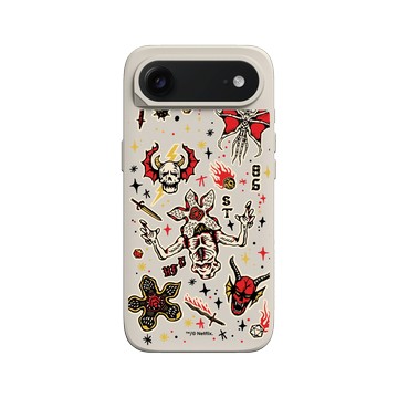 iPhone Air SolidX 貝殼灰 - Stranger Things - 地獄火