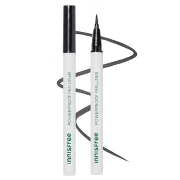 INNISFREE 台灣公司貨 超強效不暈染眼線筆 0.6g  #1黑色  1支