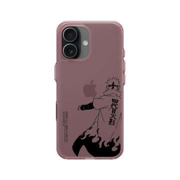 iPhone 17 Clear (相機按鈕) 晶醺玫 - 火影忍者 Naruto - 素描系列-波風湊