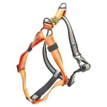all for paws 街頭系列 犬用胸背帶 全犬種適用  L  橄欖橘  1條
