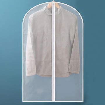 Osun 霧面質感衣物/西裝/套裝防塵套 CE-236 120 x 60cm  半透明色  6個