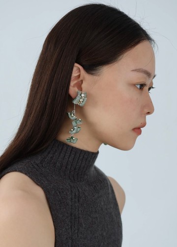 尼斯的微風大耳環/耳夾可