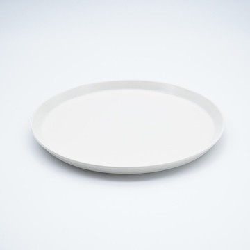 霧面21cm盤子像牙色