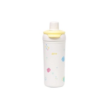 多拿滋系列 不鏽鋼隨行保溫杯 600ml 幾何樂園+裝飾包B