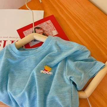 ARY 兒童短袖 男女童上衣 寶寶短袖 男童女童夏裝短袖純棉兒童t恤卡通韓國寶寶童裝半袖上衣新款洋氣