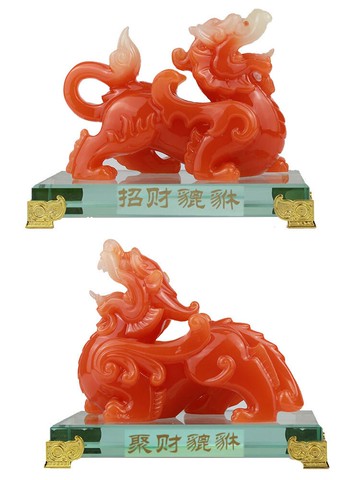 貔貅擺件一對公母招財聚財旺財貔恘皮丘裝飾品辦公室店鋪風水擺設