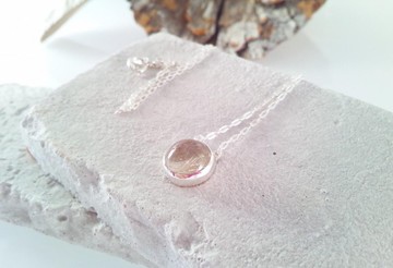 金紅石石英水晶項鍊