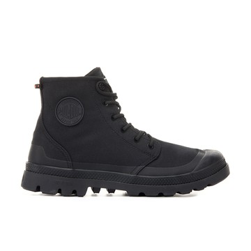Palladium PAMPA RCYCL LITE+WP+ ZIP再生科技輕量拉鍊橘標防水靴-中性-黑