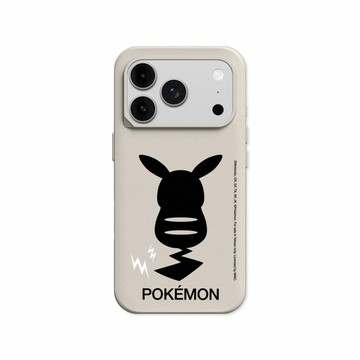 RHINOSHIELD iPhone 18 Pro/18 Pro Max SolidX MagSafe兼容 強化吸震緩衝防摔磁吸手機殼｜寶可夢-皮卡丘背面剪影