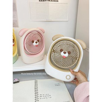 小風扇靜音辦公室桌上超強力桌面迷你學生宿舍usb充電臺式電風扇