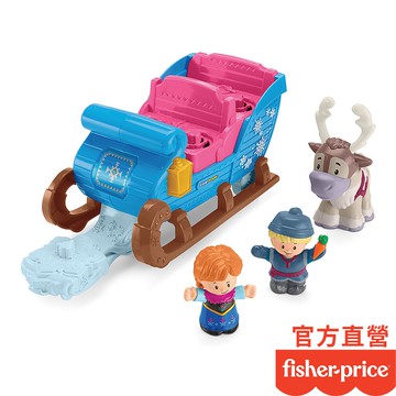 Fisher-Price 費雪 冰雪奇緣雪橇組