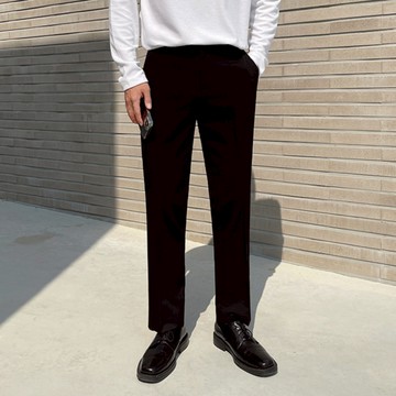 正韓2TYPE 四季高質感抗皺休閒長褲 5色 YUPPIE 預購商品 0130