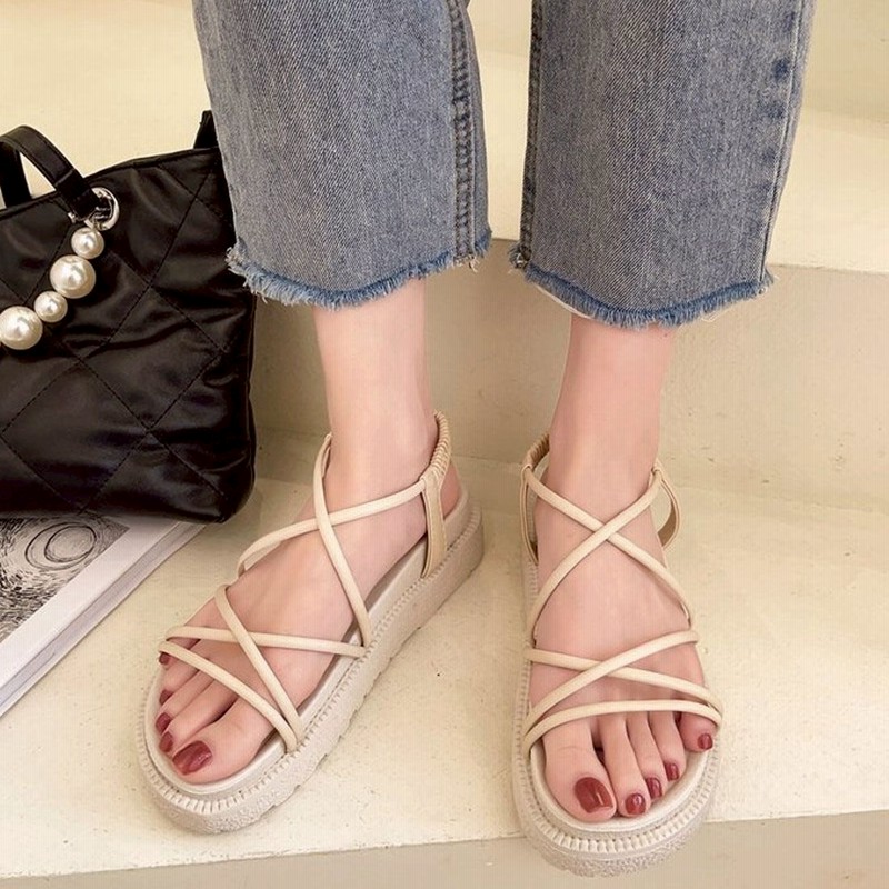 ロディック Rodic レディース 靴 シューズ 春夏 Ss サンダル フラットサンダル ぺたんこ カジュアルサンダル カジュアル シンプル ベージュ 通販 Lineポイント最大1 0 Get Lineショッピング