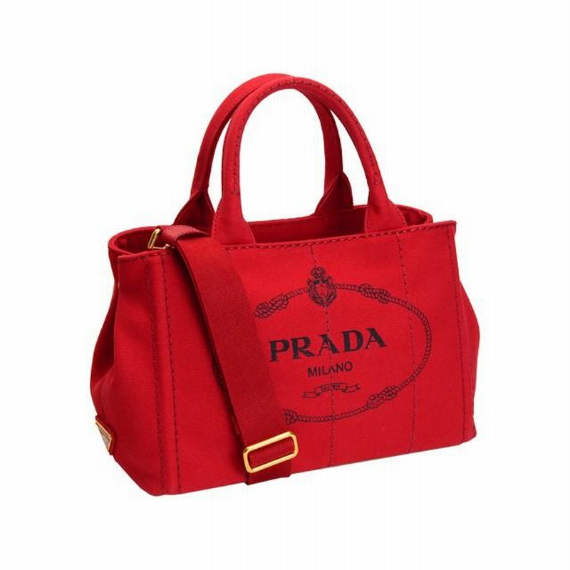 楽天市場】K PRADA カナパ 1BG439 レッド 赤 ショルダー