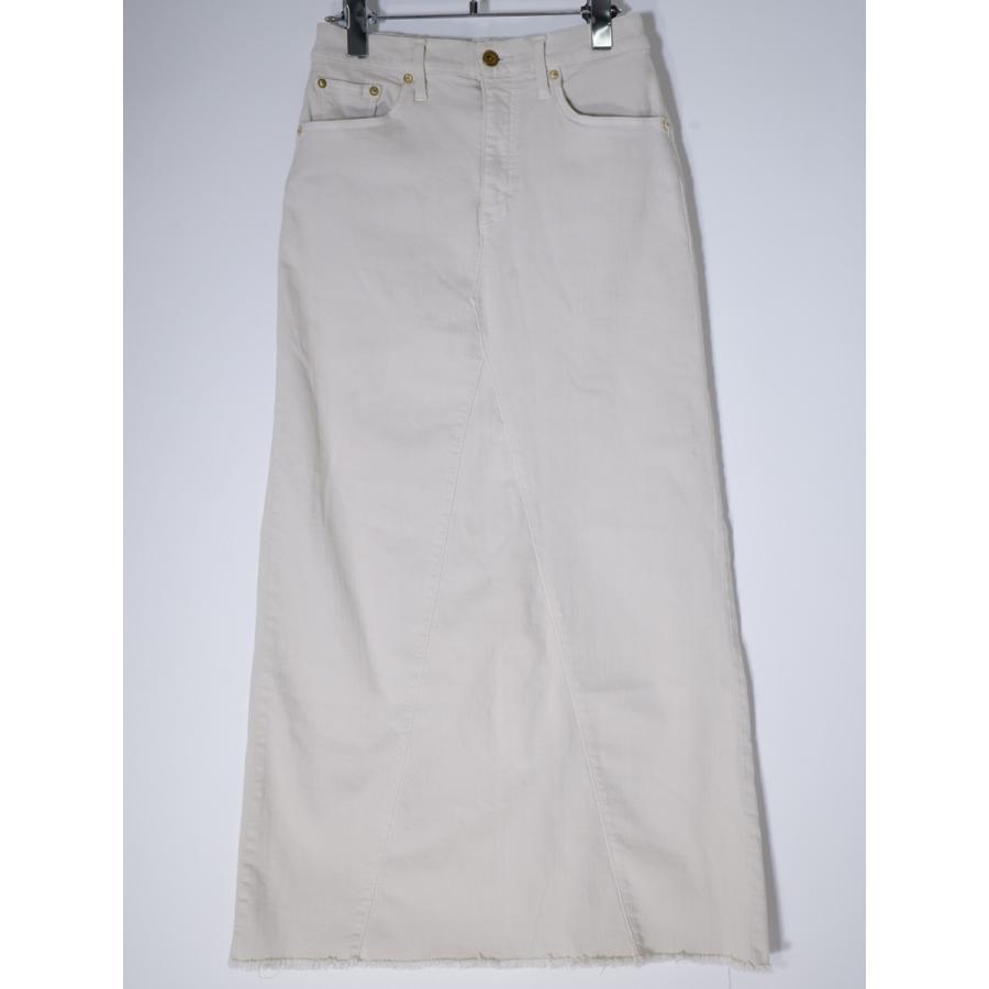 グッドグリーフA Line Fringe Hem Skirt