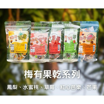 【粿女兒商行】??現貨 梅有果乾系列 110g 梅有紅心芭樂/梅有草莓/梅有菠蘿
