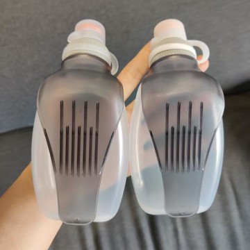 戶外跑步運動水壺健身便攜式水杯食品級馬拉松水瓶貼身腰掛250ML