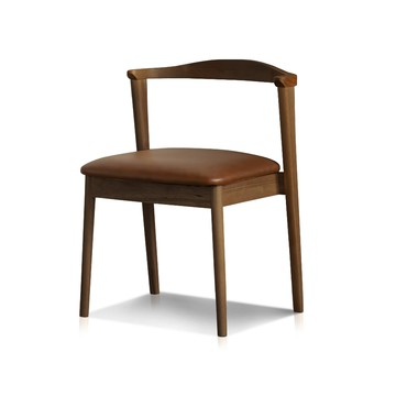 【DAIMARU】Mahary瑪哈莉實木餐椅-幅50cm-深棕