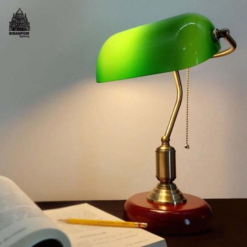 【必登堡】跳舞時代銀行桌燈 【C00038】