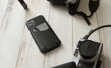 iPhone 12ProMax 經典系列極簡款手機皮套 -碳黑