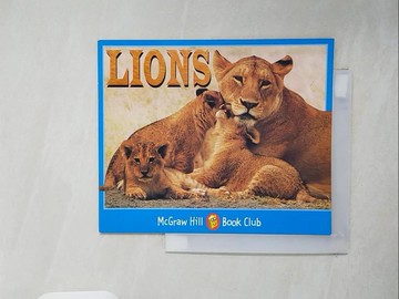 【書寶二手書T6／少年童書_XWM】Lions_by Avelyn Davidson .