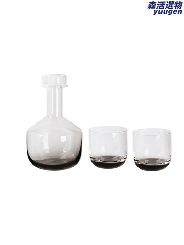 【輕奢鯨魚】醒酒器套裝 酒具 裝飾擺件 軟裝 茶几托盤 創意禮品 現代簡約 鋅合金材質 客廳酒吧裝飾