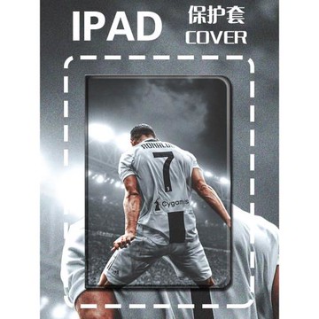 C羅足球ipad11保護套9.7適用10.9蘋果mini67防摔10.2硅膠Pro11世界杯iapd789殼Air3迷你5男生Pro12.9禮物周邊