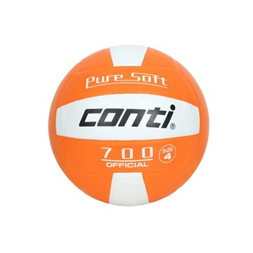 CONTI 4號超軟橡膠排球-雙色系列(4號球 運動 訓練「V700-4-W0」≡排汗專家≡