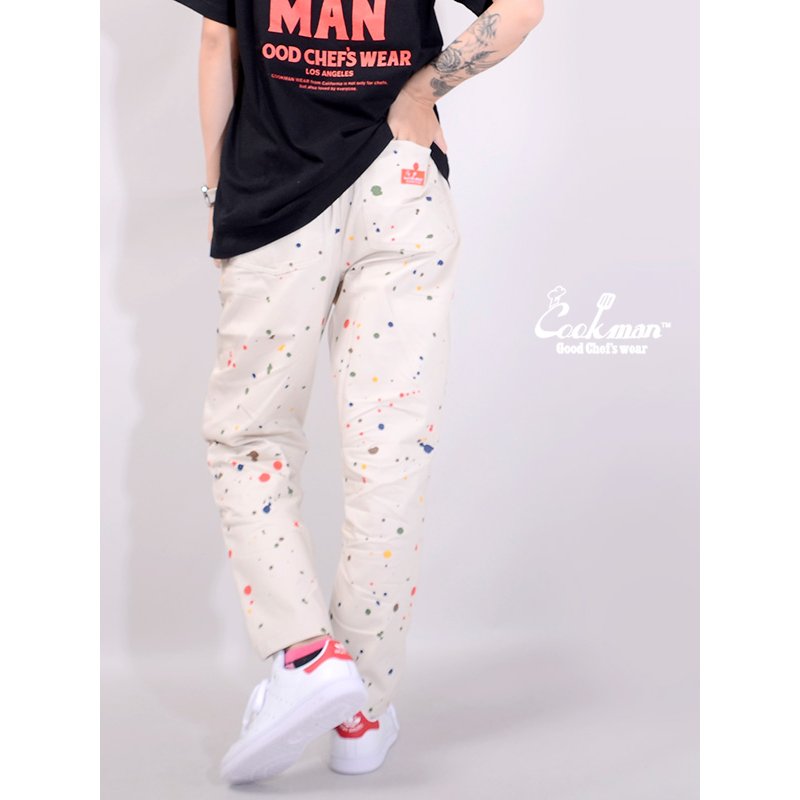 COOKMAN クックマン シェフパンツ chef pants メンズ レディース Sauce Splash コックマン 231-03820 通販  LINEポイント最大0.5%GET | LINEショッピング