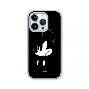 RHINOSHIELD iPhone 17e/16e 共用 SolidSuit 經典防摔背蓋手機殼｜迪士尼-米奇-米奇黑設計