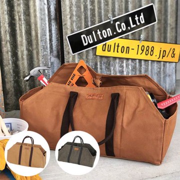 [日本DULTON] 美國粗曠風蠟染超大重工具收納袋 露營收納袋 搬家袋