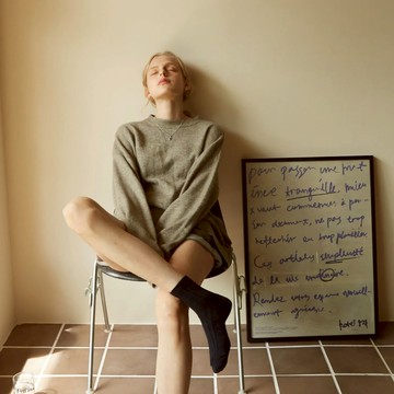 韓國 HÔTEL827 手寫日記 復古海報 A3