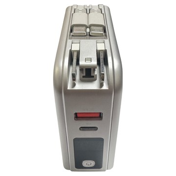 LaPO 無線充行動電源 11200mAh Type-C 附國際轉接頭  琉光金  WT08P