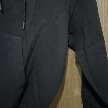 安踏正品春秋休閑寬松中長款街頭百搭連帽青年潮流衛衣162317708