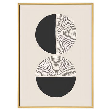 BOLUO GALLERY 菠蘿選畫所 螺旋圓舞曲II APGP3416D  40 x 30cm  木色