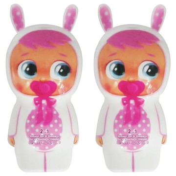 CRY Babies 哭泣娃娃 2合1 沐浴洗髮精 400ml  2瓶