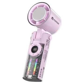 mimax 米覓 超淨涼手持冷風扇  紫色  P3000