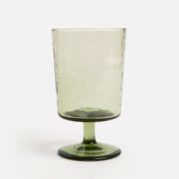 艾禮思手工玻璃高腳杯280mL 橄欖綠
