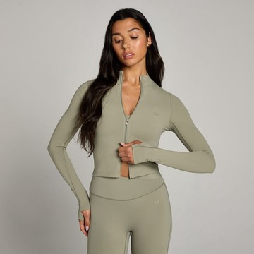 MP Women's Tempo Cropped Jacket - Brindle - XS