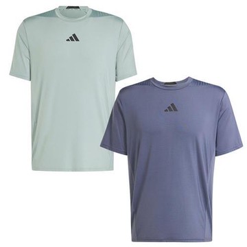 Adidas 短袖上衣 男裝 排汗 綠/藍【運動世界】JI8187/JI8189