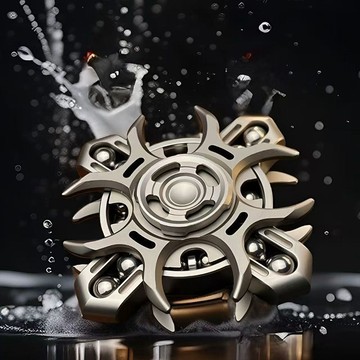 本土出貨💛EDC玩具 神諭聯動音叉指尖陀螺 鈦合金屬啪啪幣 解壓神器 成人減壓玩具 金屬磁鐵 紓壓舒壓緩解焦慮