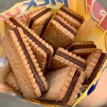 aa百貨德國進口百樂順PICKUP可可巧克力夾心餅乾獨立包裝網休閒零食包裝🥗百貨商店🥗
