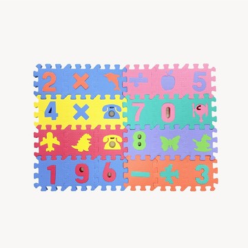 【Pato Pato】益智數字圖形拼圖24片組 I 互動學習 I 益智教材 I 激發腦力 I 顏色認知