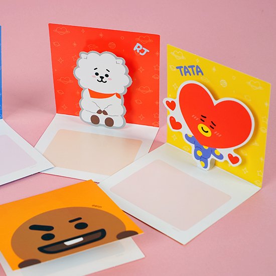 Bt21 ポップアップ メッセージ カード 韓国 文具 文房具 かわいい 防弾少年団 公式 通販 Lineポイント最大0 5 Get Lineショッピング