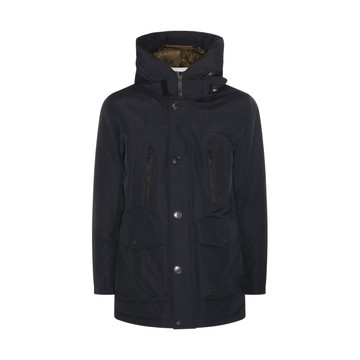 Woolrich - Melton Blue Puffer Ramar Arctic Down Jacket