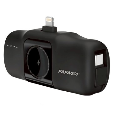 PAPAGO 隨行膠囊行動電源 5000mAh  PBF-17  黑色