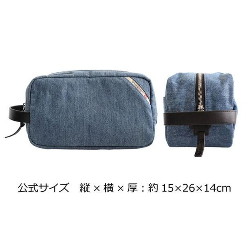 クーポン配布中！DIESEL ディーゼル POUCH ポーチ メンズ レディース