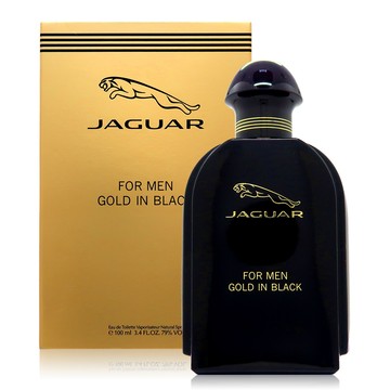 Jaguar 積架 Gold In Black 捷豹皇室男性淡香水 EDT 100ml