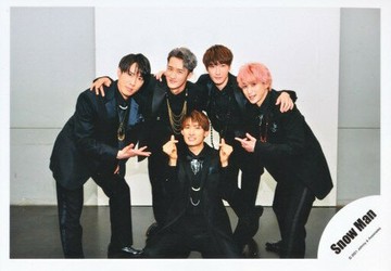 Snow Man/集合(5人)/橫式·全身/Snow Man LIVE TOUR 2021 Mania>商品拍攝/官方生寫真